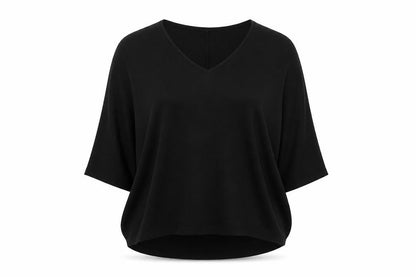 Womens UK Size M New Look Black Pullover Jumper