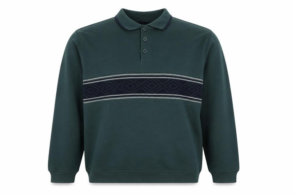Mens UK Size M EWM Green Pullover Sweatshirt