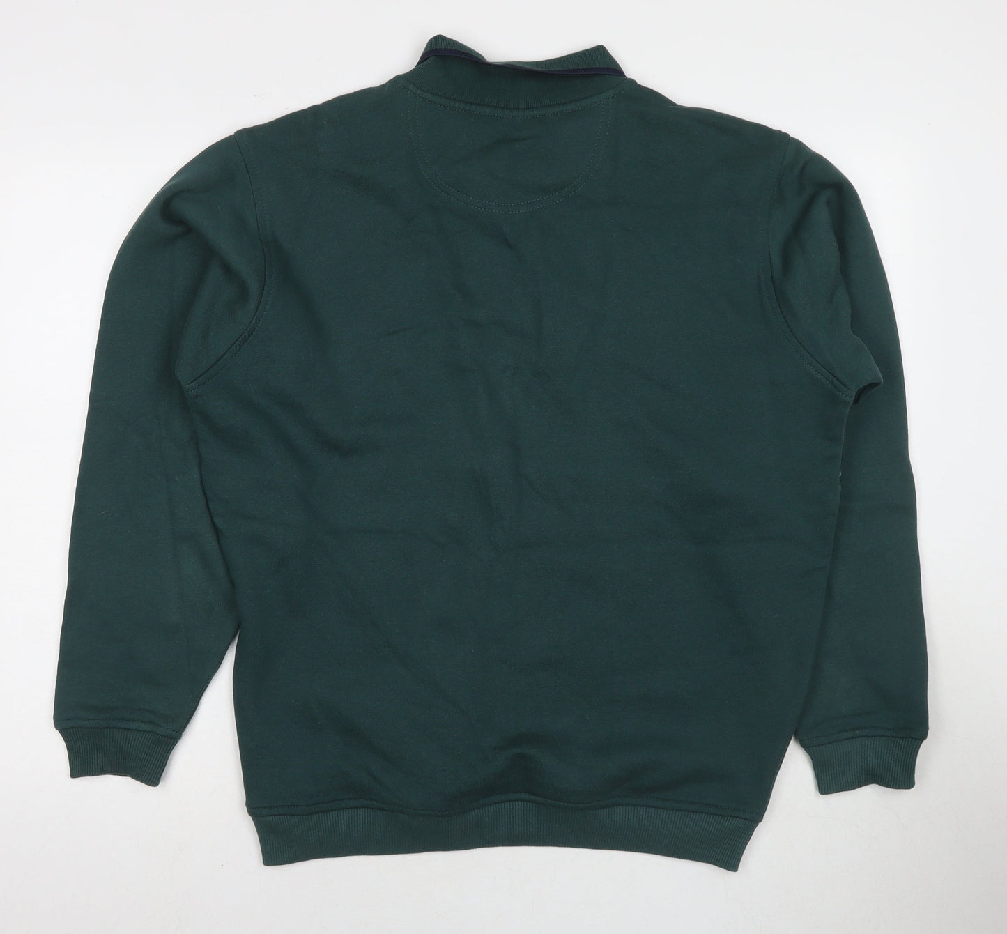 Mens UK Size M EWM Green Pullover Sweatshirt
