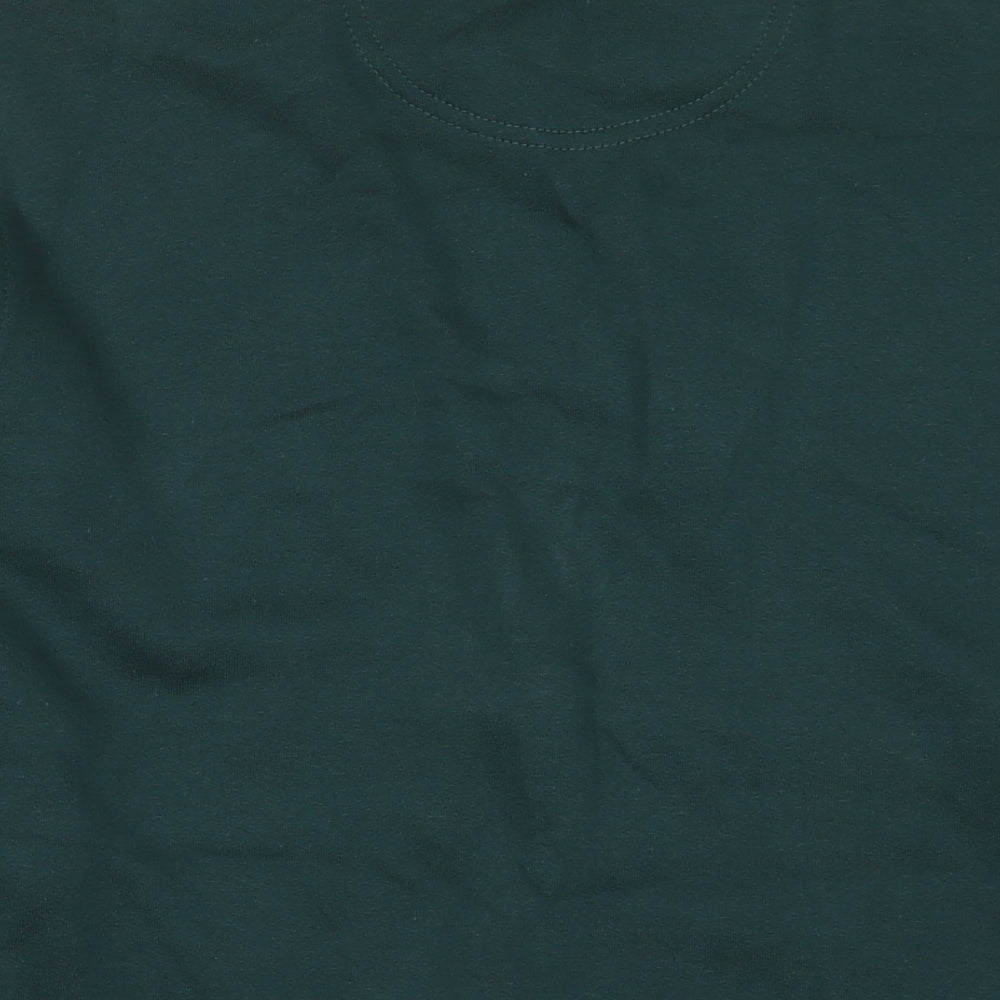 Mens UK Size M EWM Green Pullover Sweatshirt