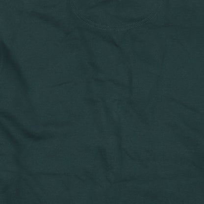 Mens UK Size M EWM Green Pullover Sweatshirt