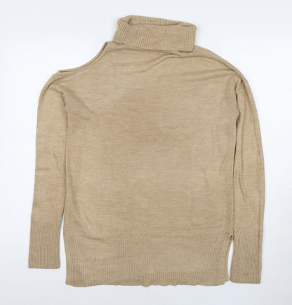 Womens UK Size 8 NEXT Brown Pullover Jumper