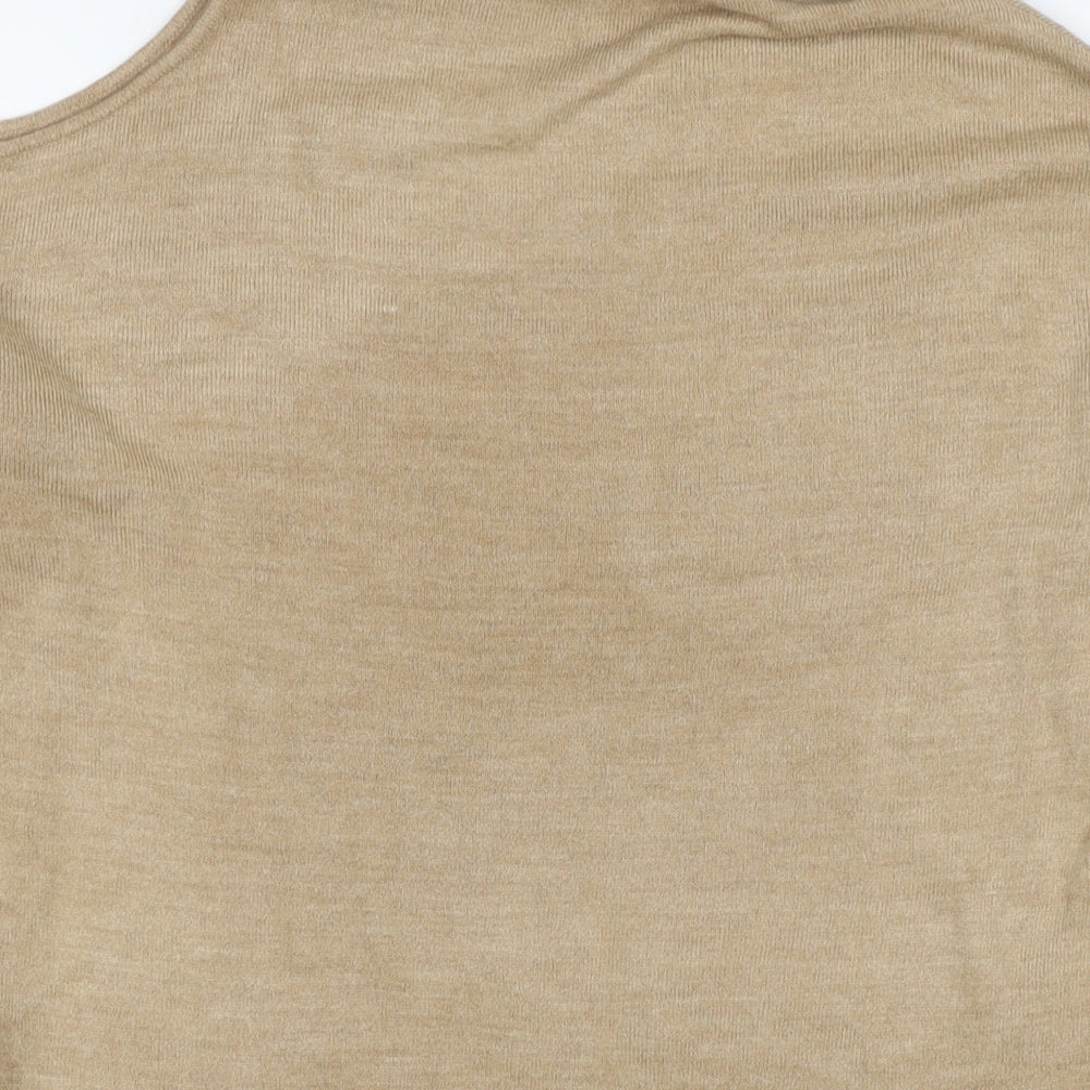 Womens UK Size 8 NEXT Brown Pullover Jumper