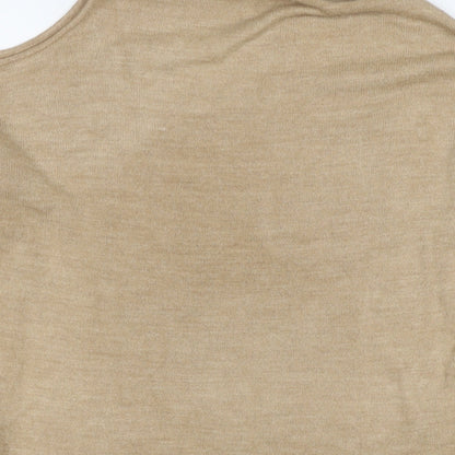 Womens UK Size 8 NEXT Brown Pullover Jumper