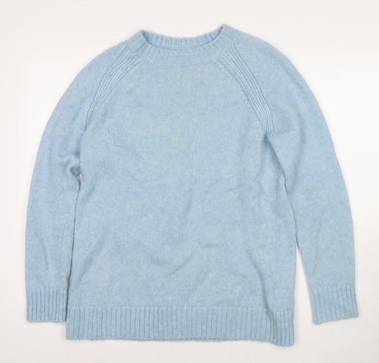 Womens UK Size M H&M Blue Pullover Jumper