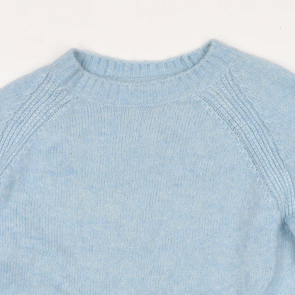 Womens UK Size M H&M Blue Pullover Jumper