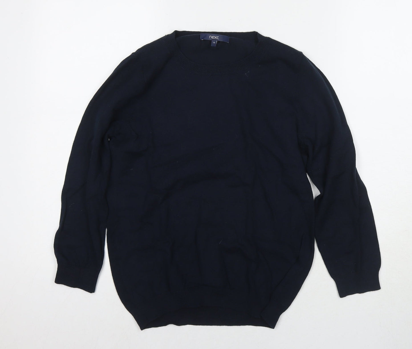 Womens UK Size 12 NEXT Blue Pullover Jumper