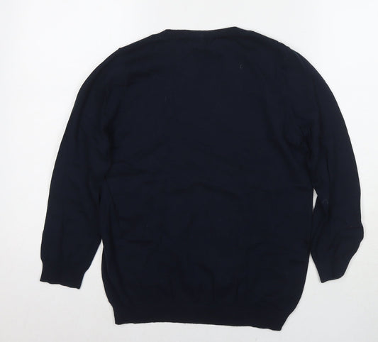 Womens UK Size 12 NEXT Blue Pullover Jumper