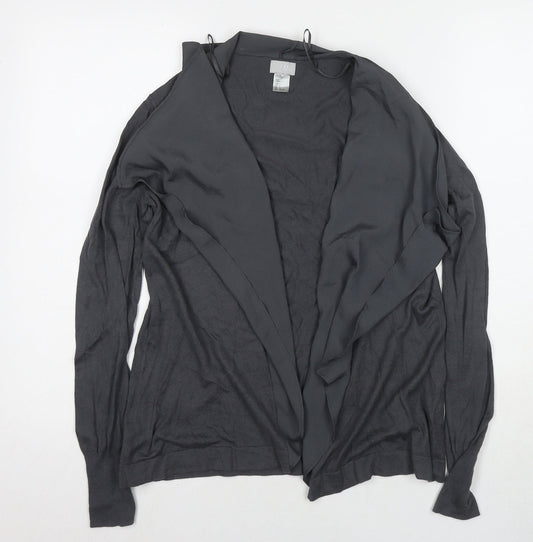 Womens UK Size L H&M Grey Cape Jumper