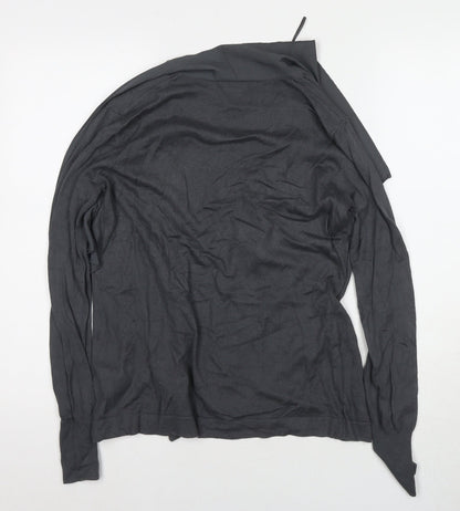 Womens UK Size L H&M Grey Cape Jumper