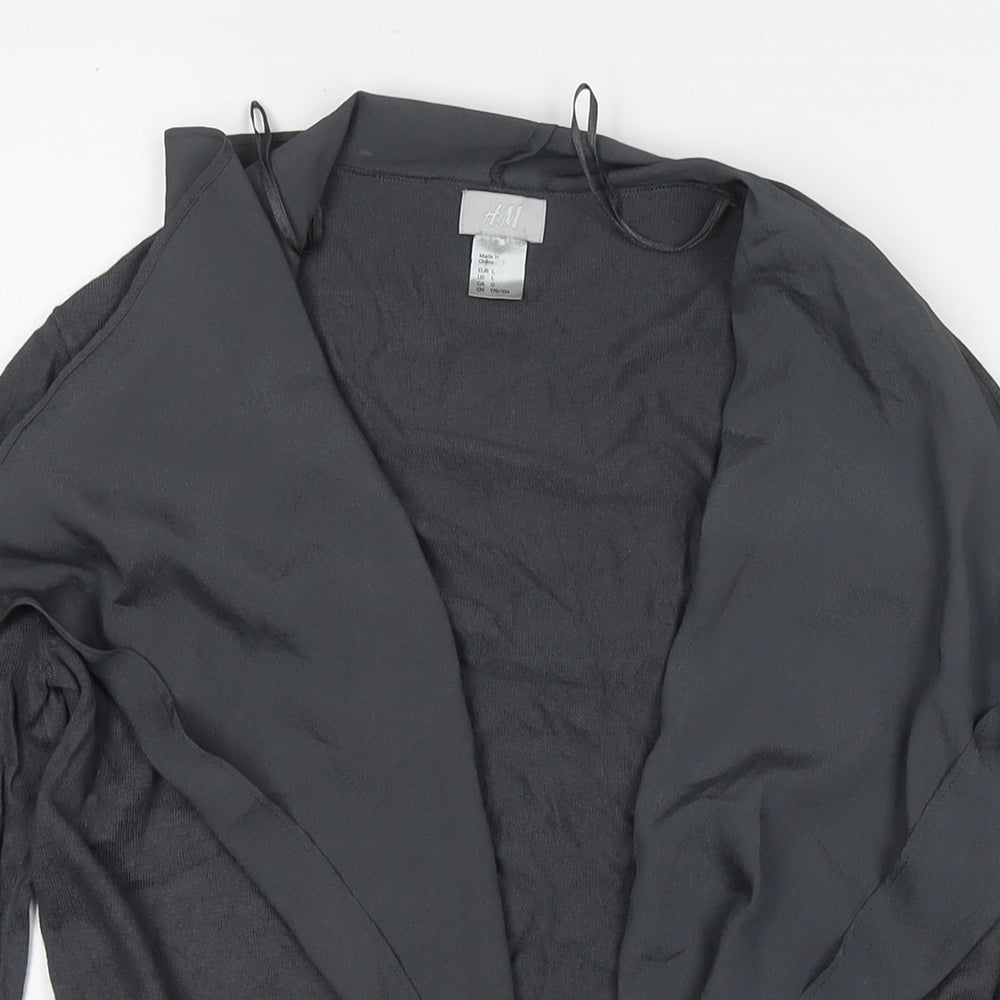 Womens UK Size L H&M Grey Cape Jumper