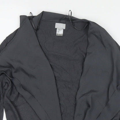 Womens UK Size L H&M Grey Cape Jumper
