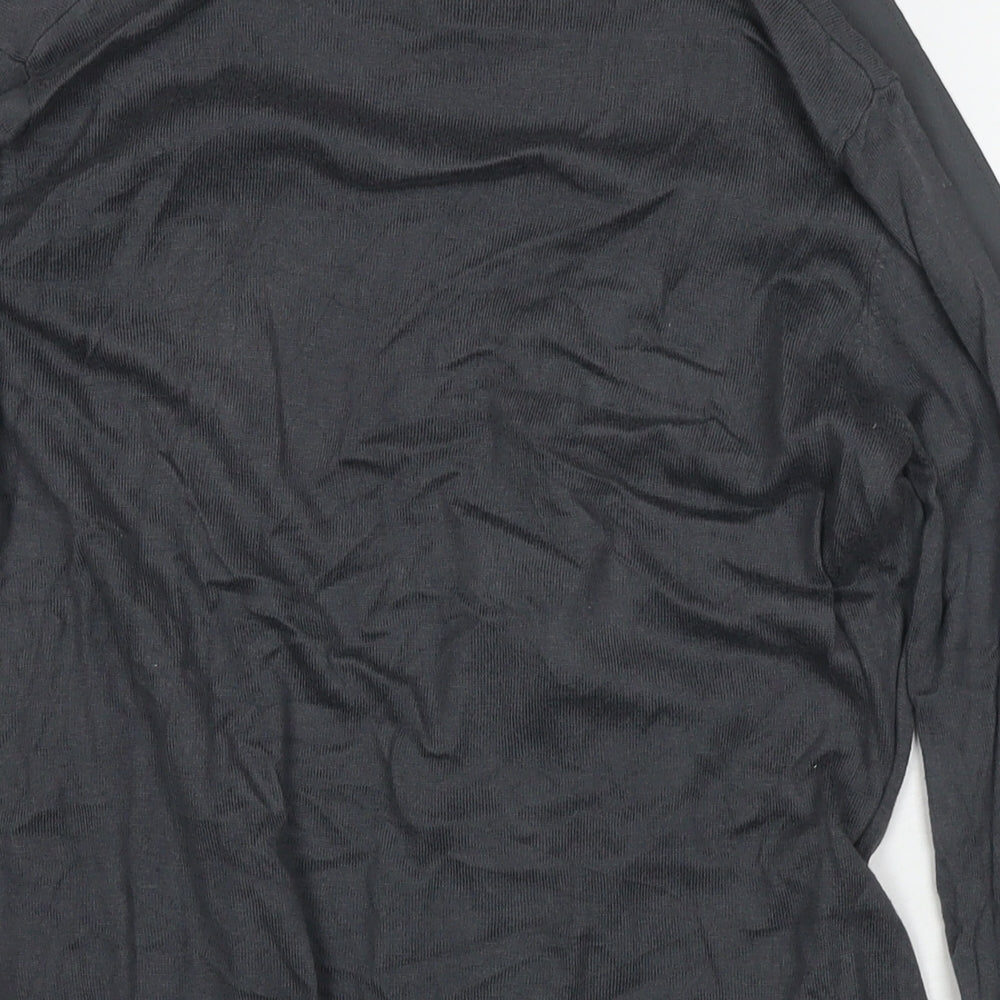 Womens UK Size L H&M Grey Cape Jumper