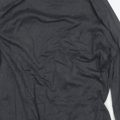 Womens UK Size L H&M Grey Cape Jumper