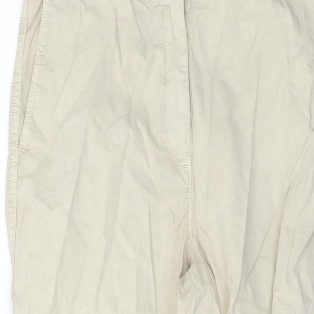 Womens UK Size 30 in Marks and Spencer Regular Fit  Beige Trousers