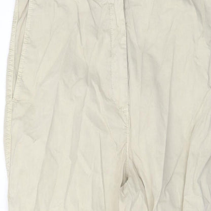 Womens UK Size 30 in Marks and Spencer Regular Fit  Beige Trousers