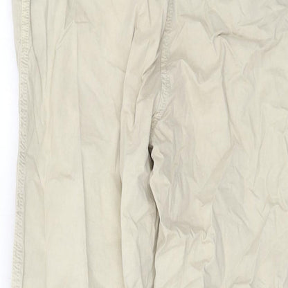 Womens UK Size 30 in Marks and Spencer Regular Fit  Beige Trousers