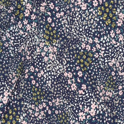 Bonmarché Womens Multicoloured Floral Cotton Tank Dress Size 20 Round Neck Pullover