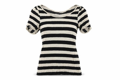 Womens UK Size S Oasis Black Basic Blouse
