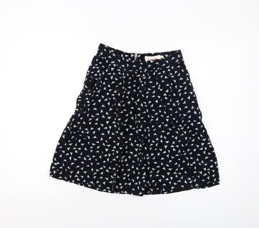Womens UK Size 8 Louche A-Line Corduroy Skirt