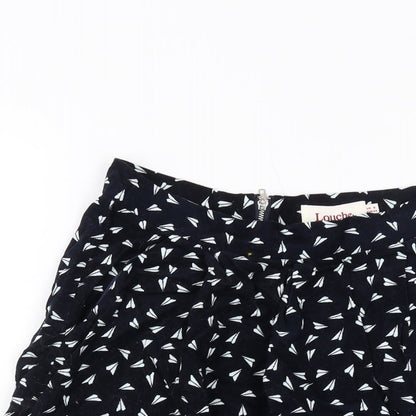 Womens UK Size 8 Louche A-Line Corduroy Skirt