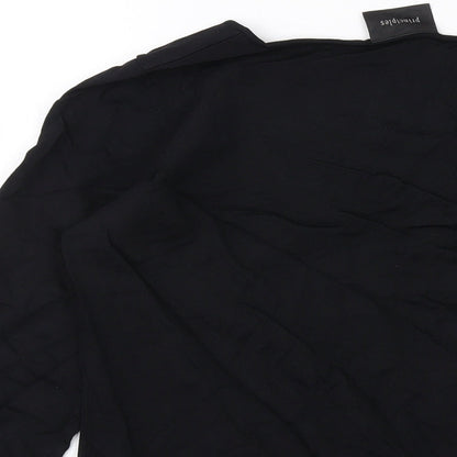 Womens UK Size 16 Principles Black Basic Blouse