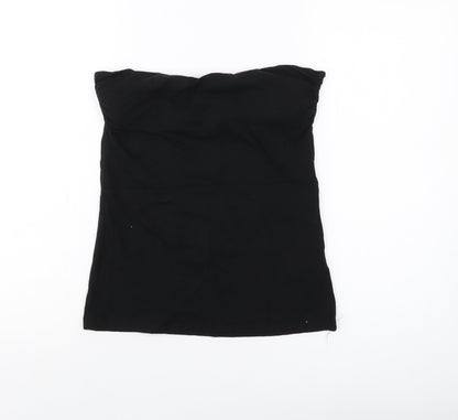 Womens UK Size M H&M Black Basic Tank
