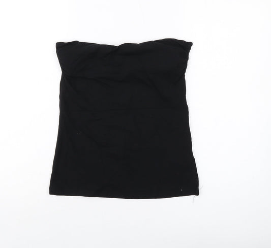 Womens UK Size M H&M Black Basic Tank