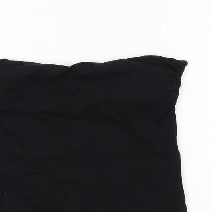 Womens UK Size M H&M Black Basic Tank