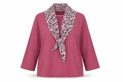 Blue Harbour Womens Pink Polyester Basic Blouse Size 18 Round Neck
