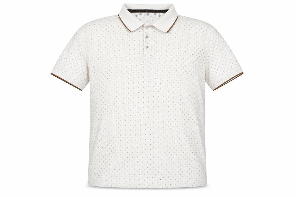 Mens UK Size L Cactus Man Cotton Polo Shirt