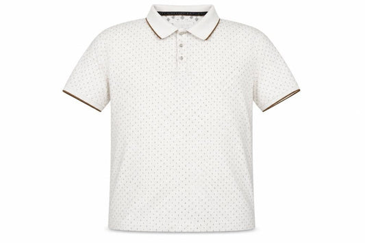 Mens UK Size L Cactus Man Cotton Polo Shirt