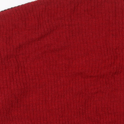 Womens UK Size L YIDA Red Pullover Jumper