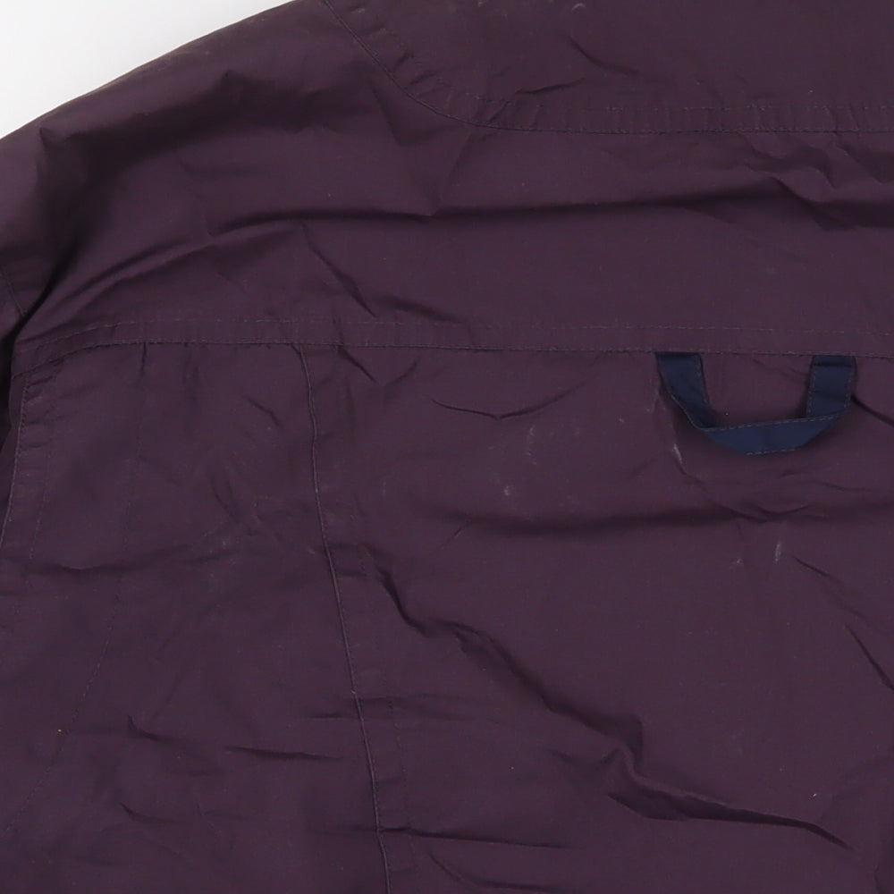 Country Trader Womens Purple Jacket Size L Zip