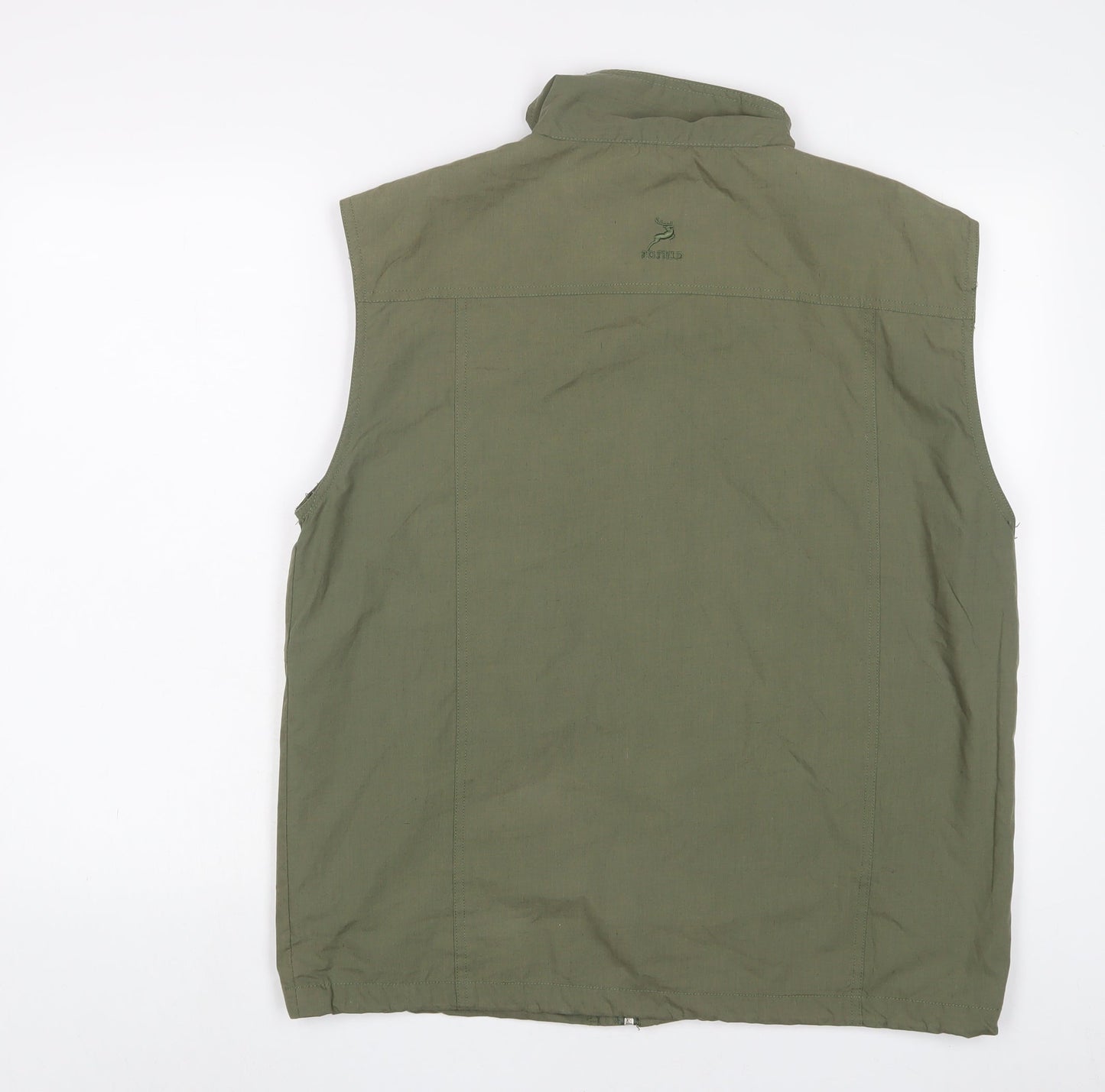 Mens UK Size M PG Field Heritage Green Gilet