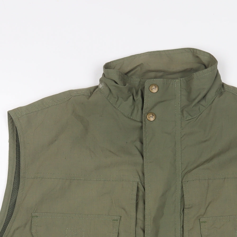 Mens UK Size M PG Field Heritage Green Gilet