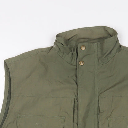 Mens UK Size M PG Field Heritage Green Gilet