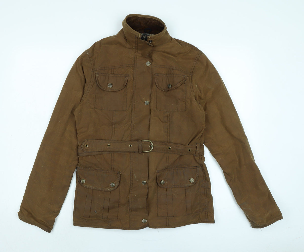 Outdoor Clothing Womens Brown Jacket Size 12 Zip