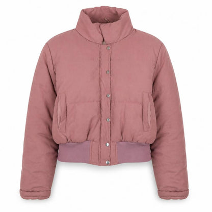 Womens UK Size 16 PRETTYLITTLETHING Pink Quilted Coat