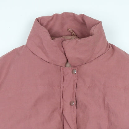 Womens UK Size 16 PRETTYLITTLETHING Pink Quilted Coat