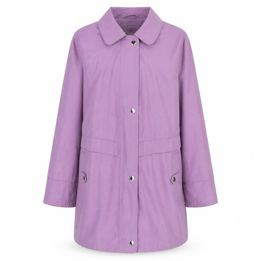 Womens UK Size L Dannimac Purple Anorak Coat