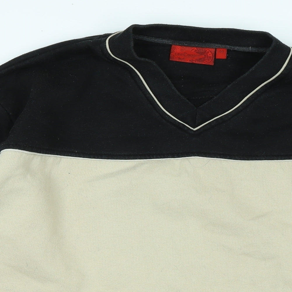 Mens UK Size M Lee Cooper Beige Pullover Sweatshirt