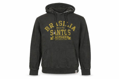 Deluxe Laundry Mens Grey Cotton Pullover Hoodie Size M