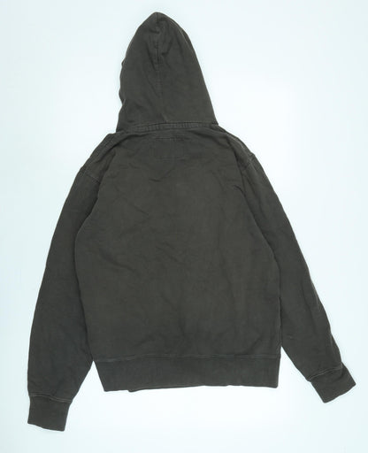 Deluxe Laundry Mens Grey Cotton Pullover Hoodie Size M