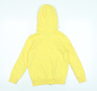 Hype Girls Yellow Jacket Size 9-10 Years Zip - Hype