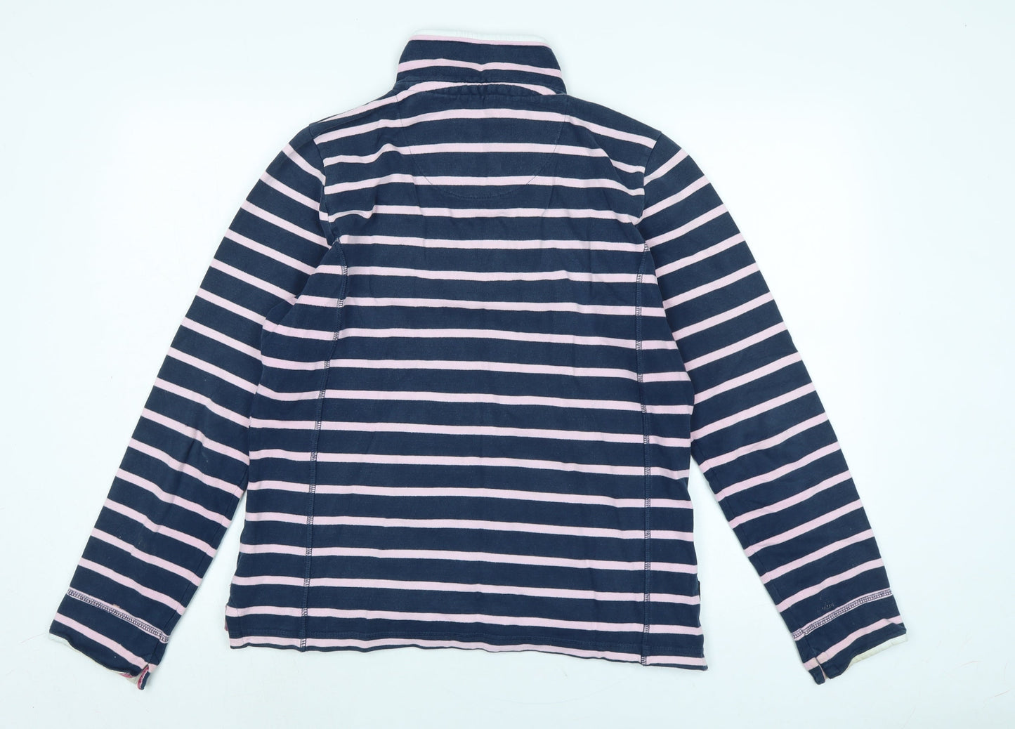 Womens UK Size 10 Crew Clothing Blue Pullover Jumper