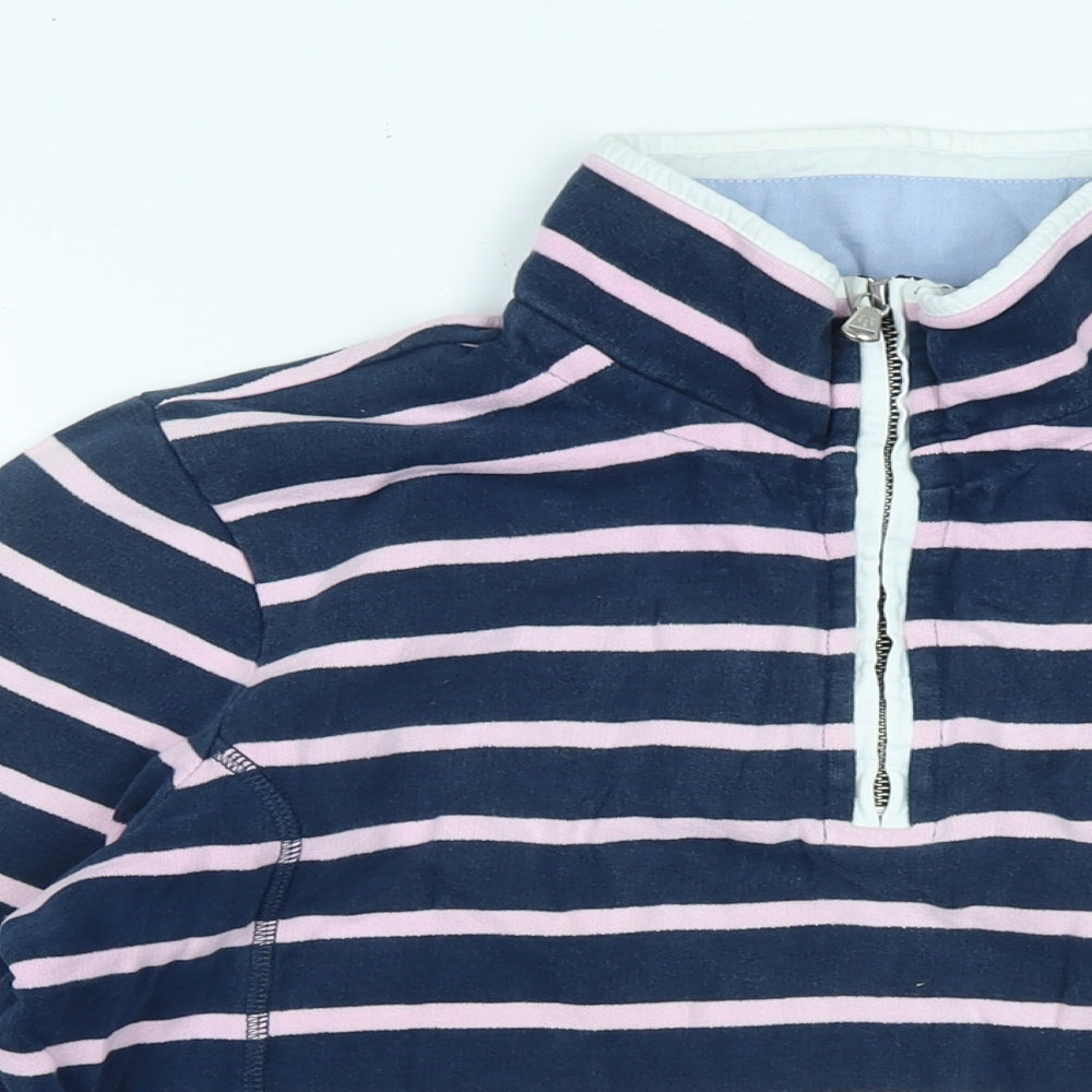 Womens UK Size 10 Crew Clothing Blue Pullover Jumper