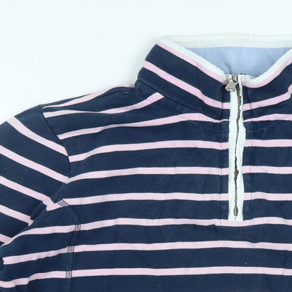 Womens UK Size 10 Crew Clothing Blue Pullover Jumper
