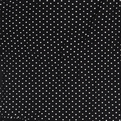 ASOS Women’s Black Polka Dot Shirt Dress 12