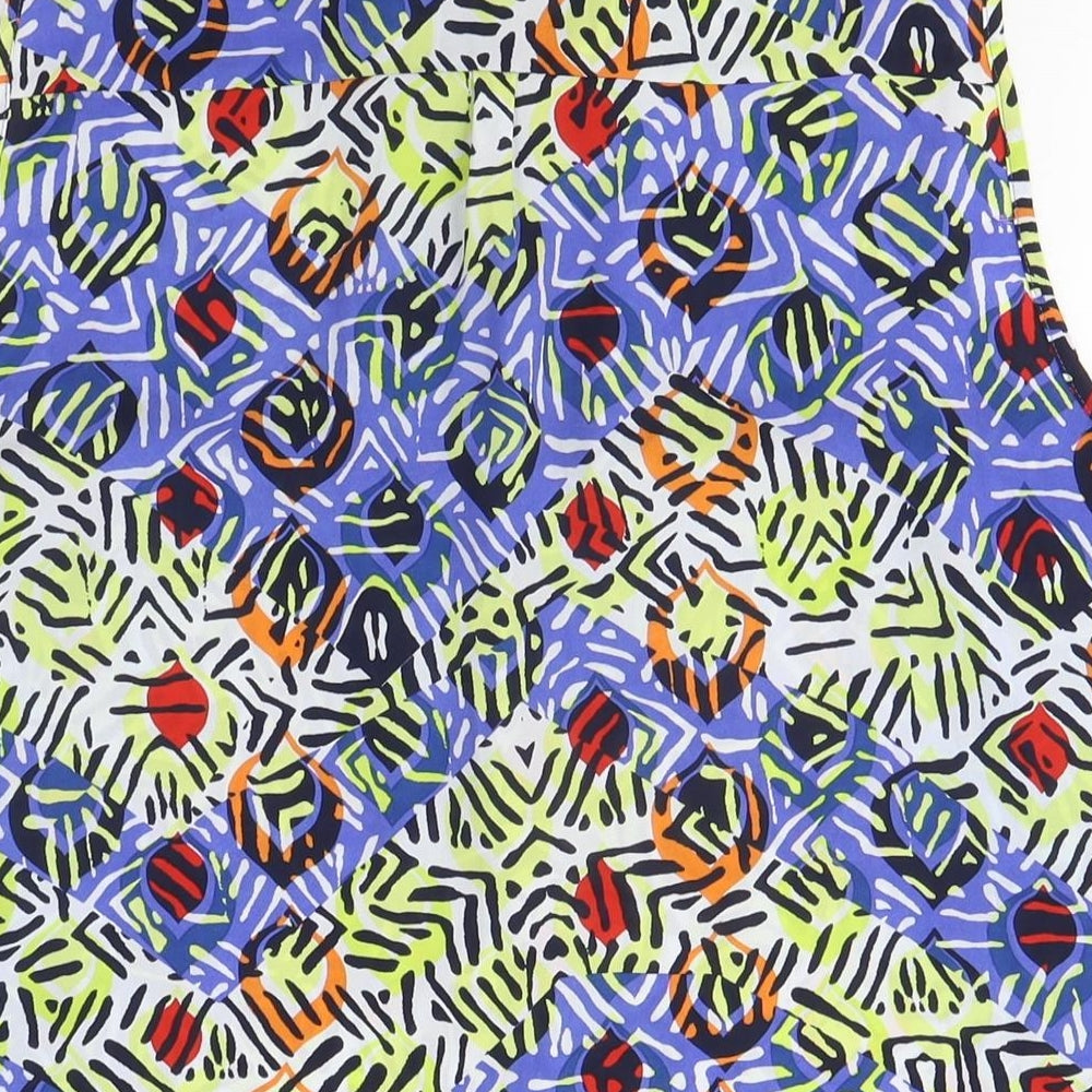 Womens UK Size L NEXT Multicoloured Basic Blouse